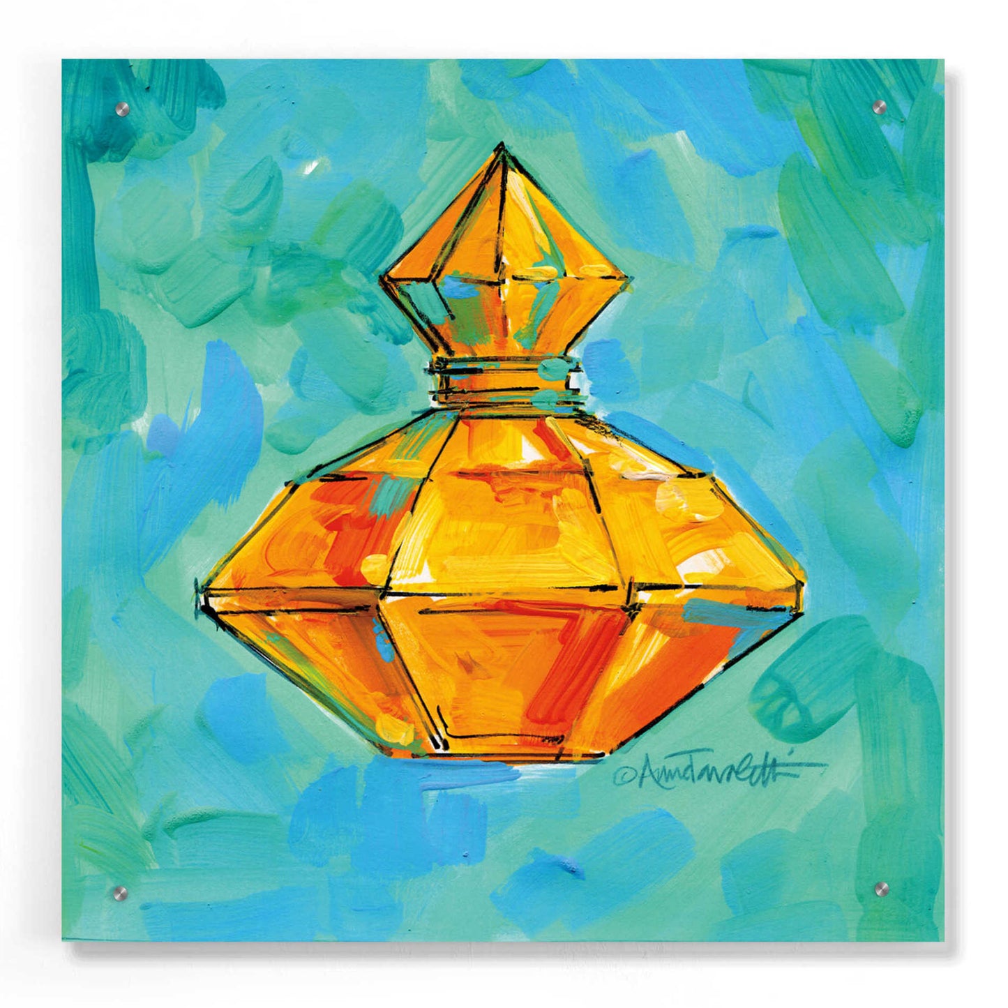 Epic Art 'Perfume VI' by Ann Tavoletti, Acrylic Glass Wall Art,24x24