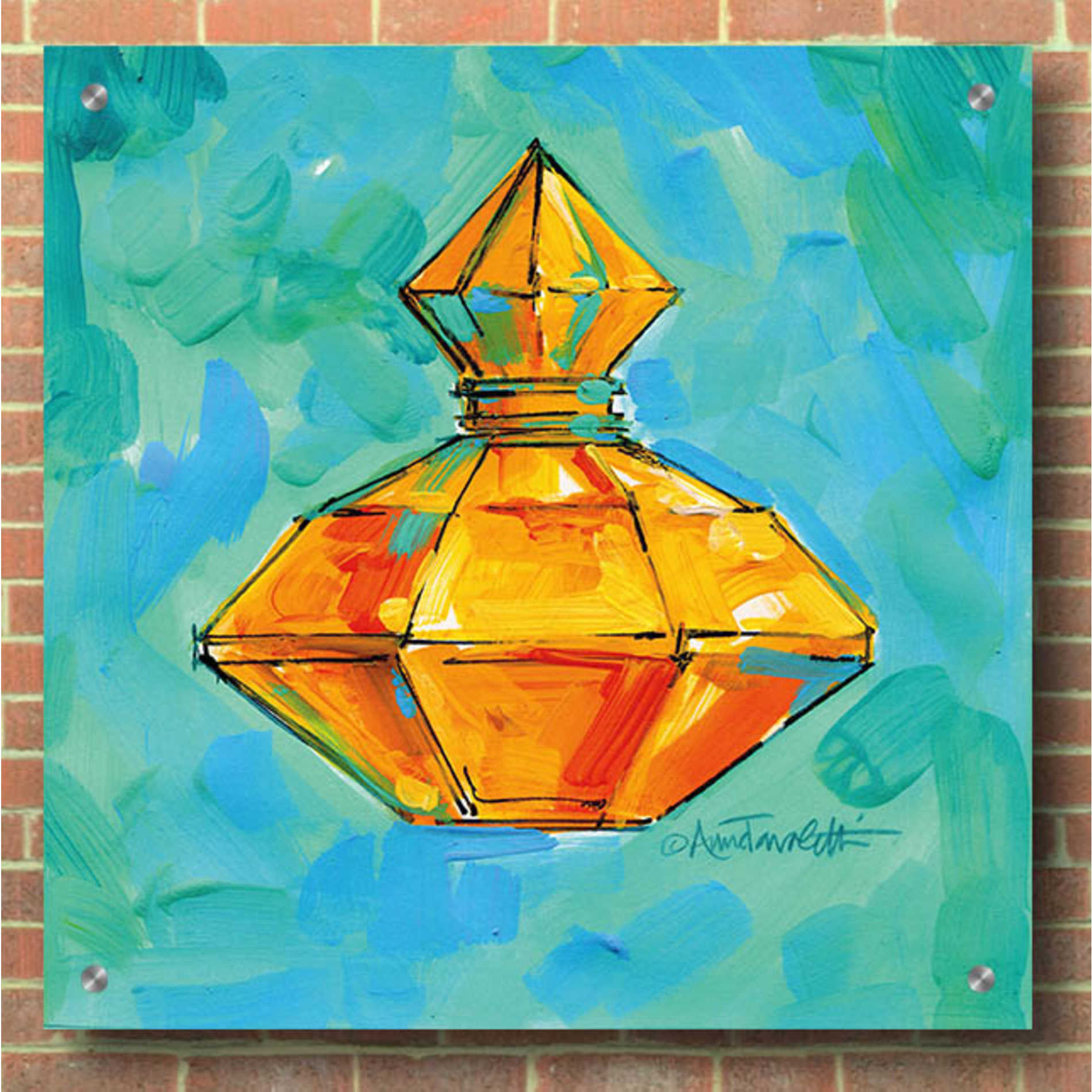 Epic Art 'Perfume VI' by Ann Tavoletti, Acrylic Glass Wall Art,36x36