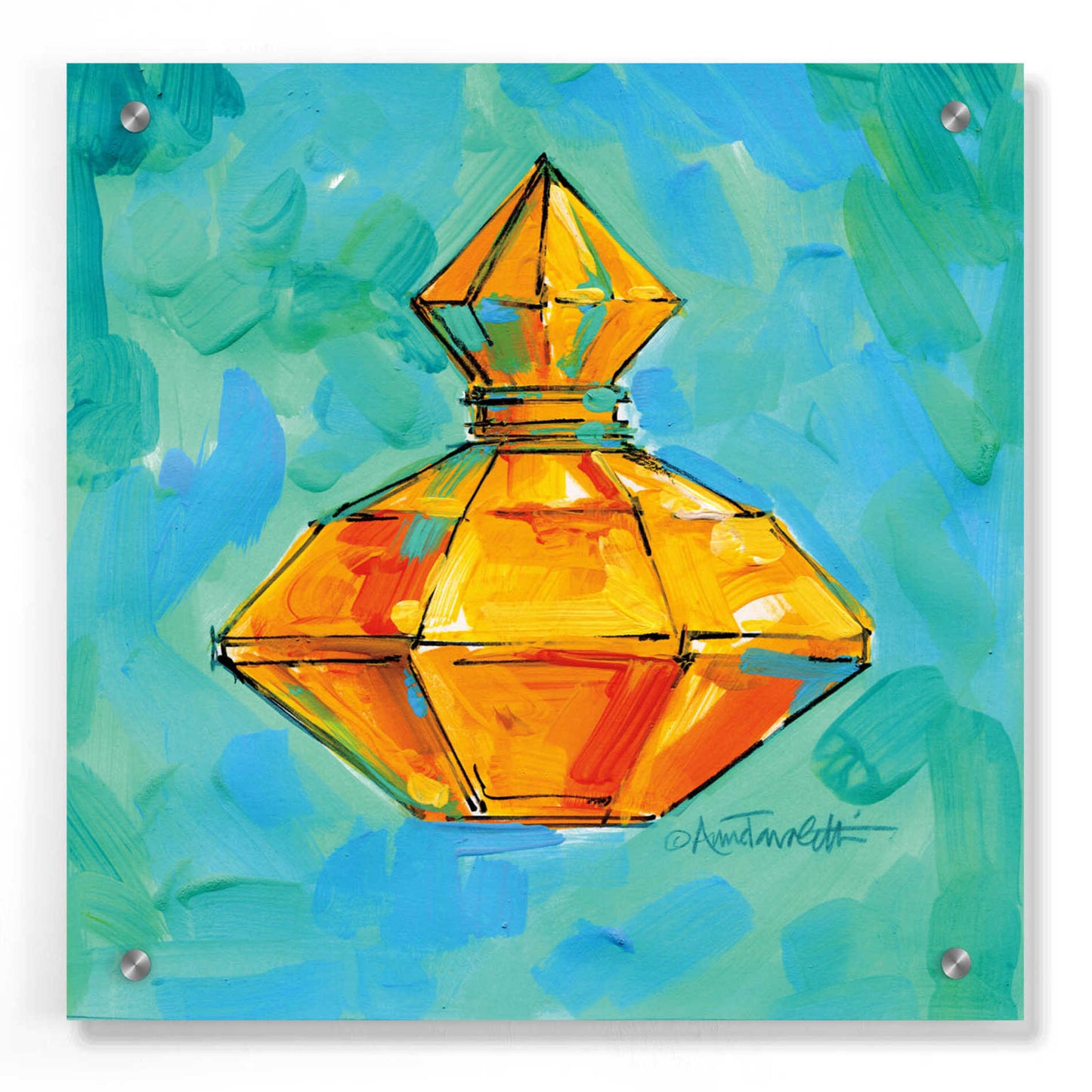 Epic Art 'Perfume VI' by Ann Tavoletti, Acrylic Glass Wall Art,36x36