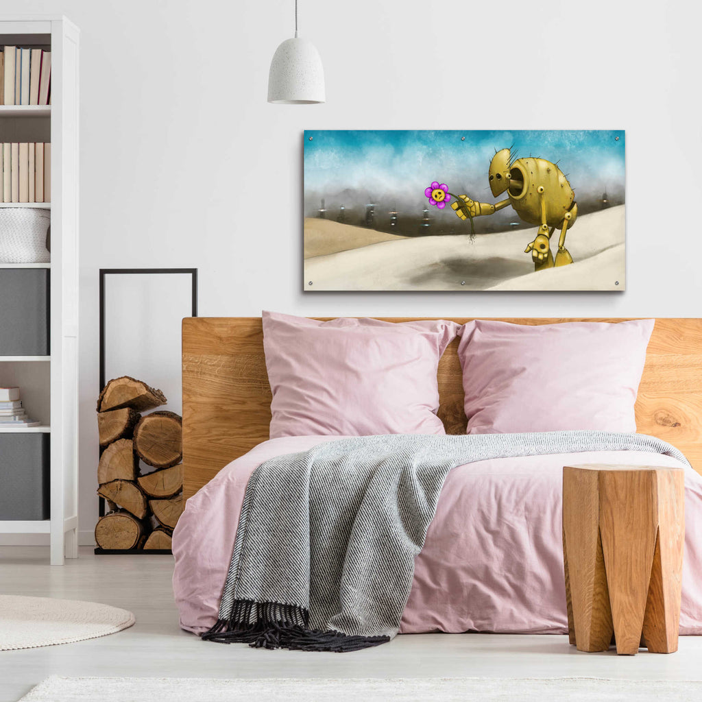 Epic Art 'Them Days Are Gone' by Craig Snodgrass, Acrylic Glass Wall Art,48x24
