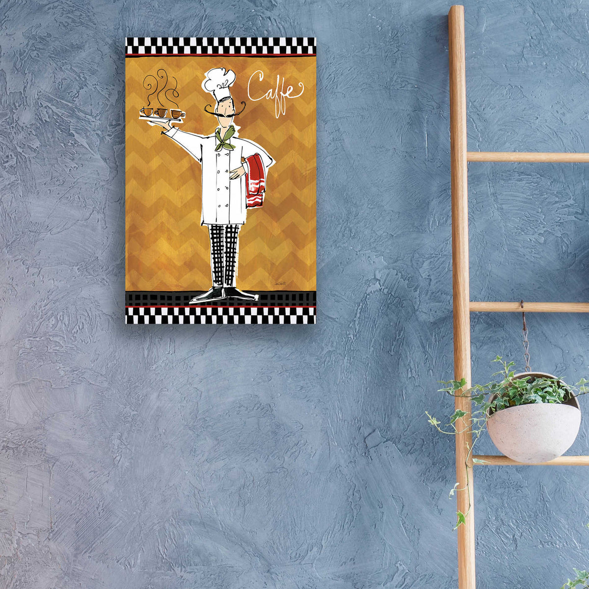 Epic Art 'Chefs on the Go II' by Ann Tavoletti, Acrylic Glass Wall Art,16x24