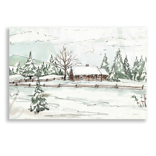 Epic Art 'WInter Wonderland X' by Ann Tavoletti, Acrylic Glass Wall Art