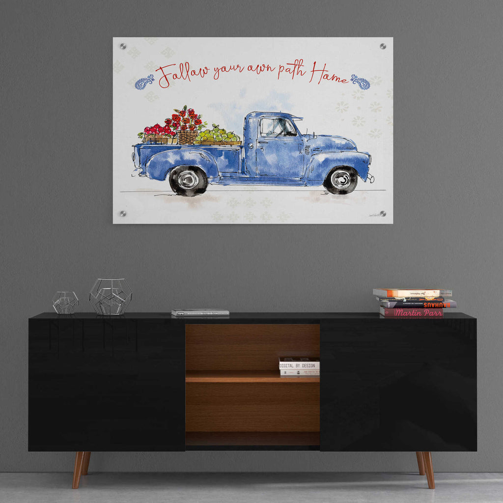 Epic Art 'Americana Mood VIII' by Ann Tavoletti, Acrylic Glass Wall Art,36x24