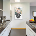 Epic Art 'Coffee Break' by Michele Norman, Acrylic Glass Wall Art,24x36