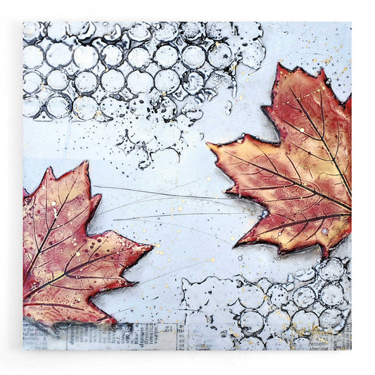 Epic Art 'Channeling Fall 3' by Britt Hallowell, Acrylic Glass Wall Art