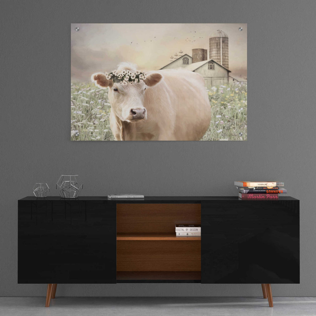 Epic Art 'Sweet Lady' by Lori Deiter, Acrylic Glass Wall Art,36x24