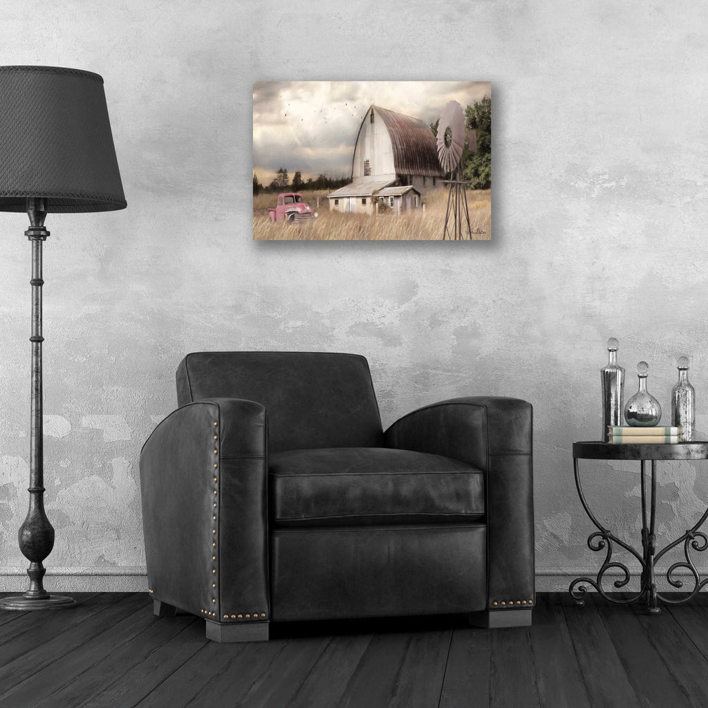 Epic Art 'Henderson Bay Farm' by Lori Deiter, Acrylic Glass Wall Art,24x16