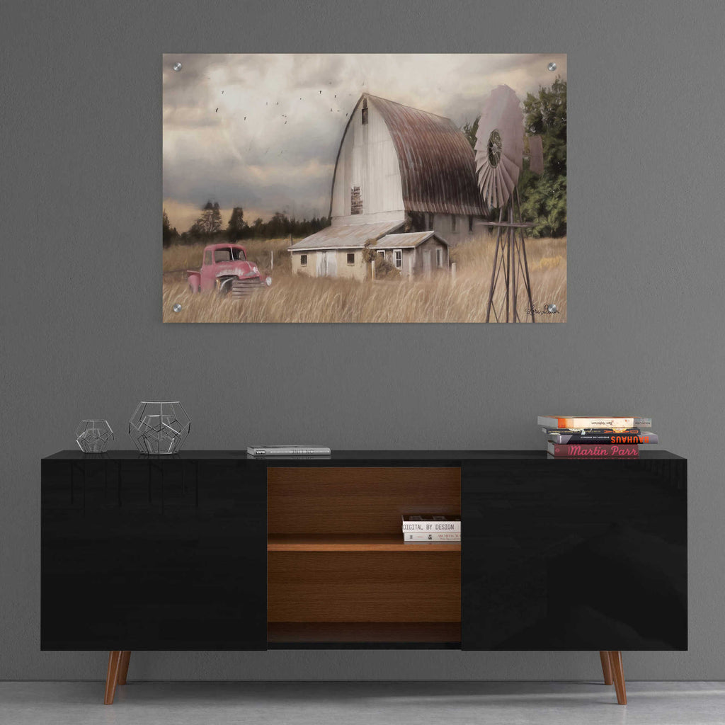 Epic Art 'Henderson Bay Farm' by Lori Deiter, Acrylic Glass Wall Art,36x24