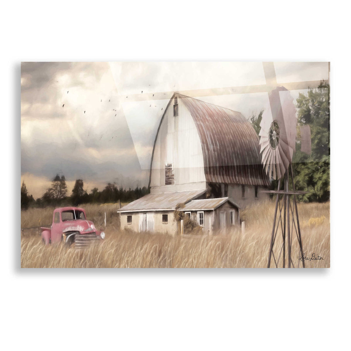 Epic Art 'Henderson Bay Farm' by Lori Deiter, Acrylic Glass Wall Art