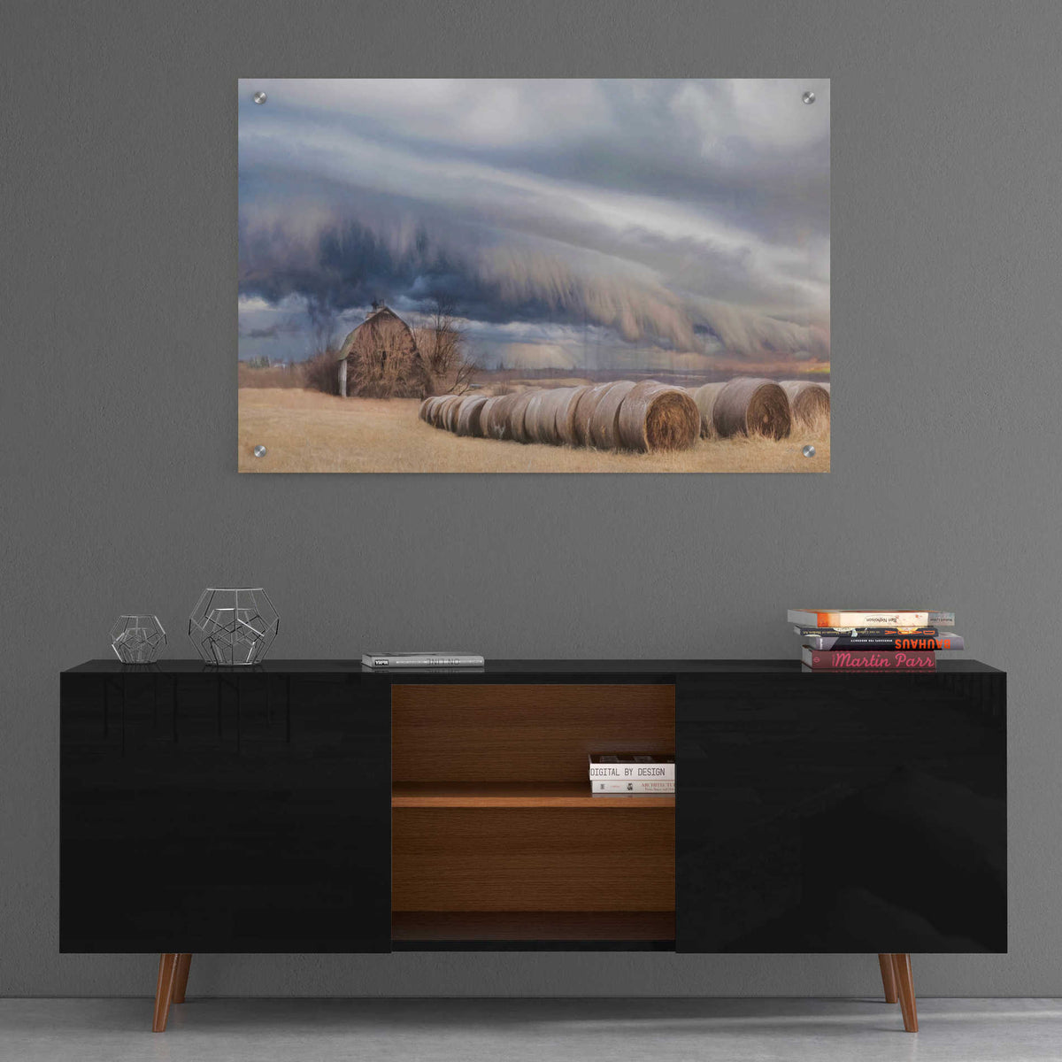 Epic Art 'Tornado Warning' by Lori Deiter, Acrylic Glass Wall Art,36x24