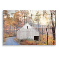 Epic Art 'Fall at the Barn' by Lori Deiter, Acrylic Glass Wall Art