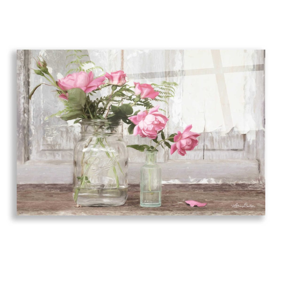 Epic Art 'Eternal Beauty' by Lori Deiter, Acrylic Glass Wall Art