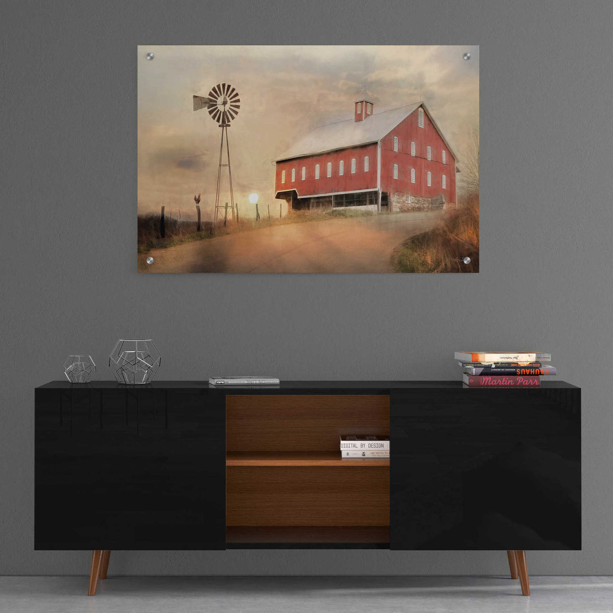 Epic Art 'Here Comes the Sun' by Lori Deiter, Acrylic Glass Wall Art,36x24