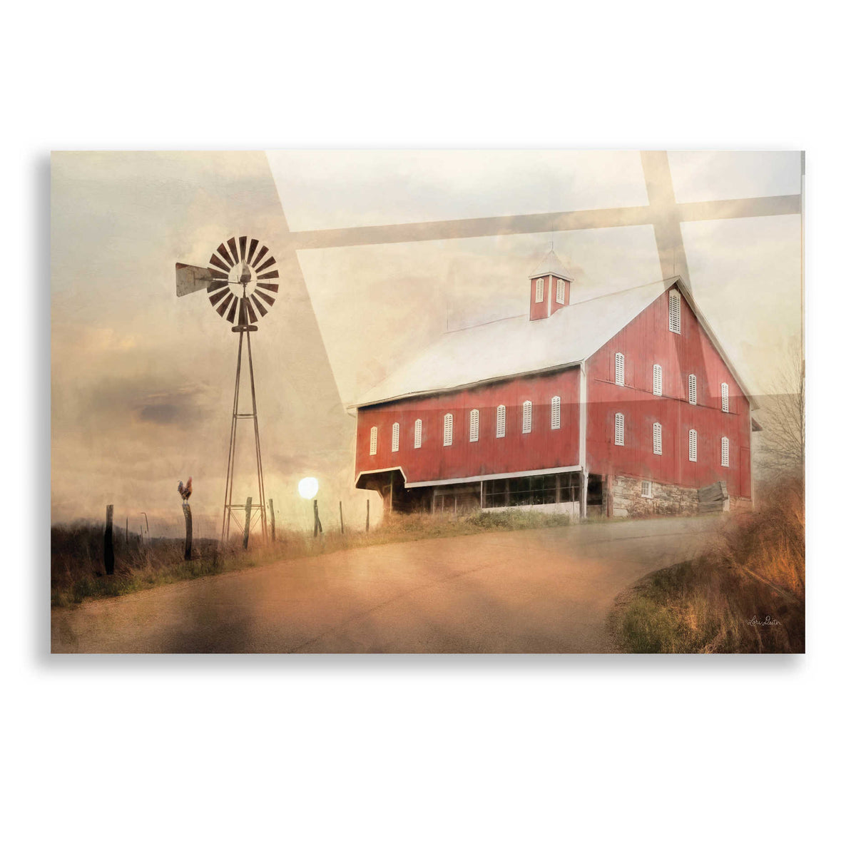 Epic Art 'Here Comes the Sun' by Lori Deiter, Acrylic Glass Wall Art
