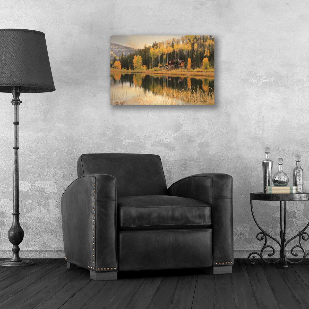 Epic Art 'Durango Reflections' by Lori Deiter, Acrylic Glass Wall Art,24x16