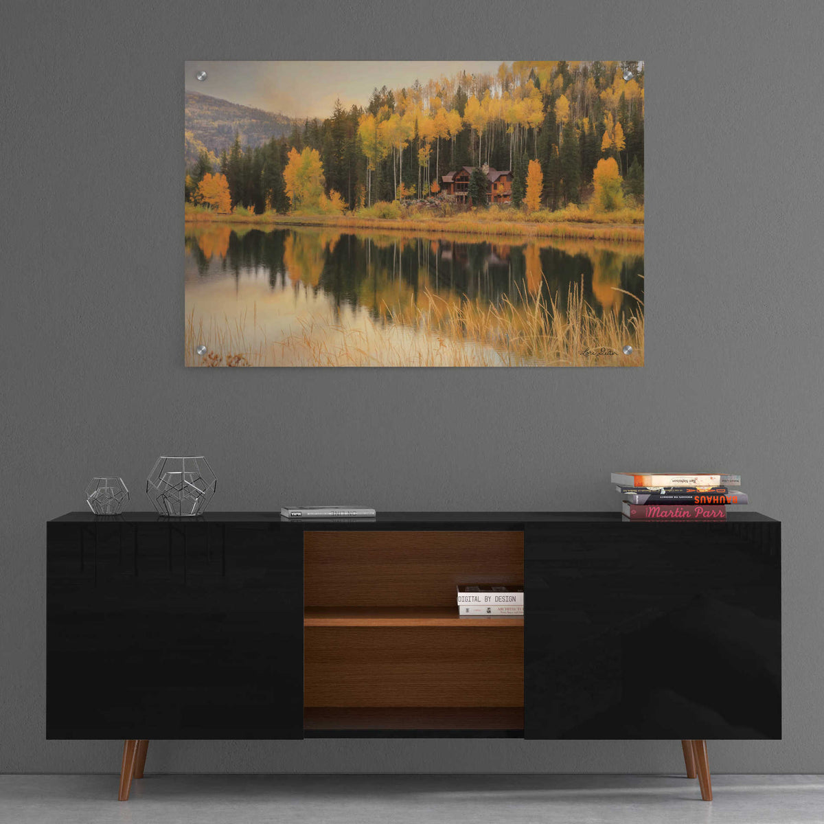 Epic Art 'Durango Reflections' by Lori Deiter, Acrylic Glass Wall Art,36x24