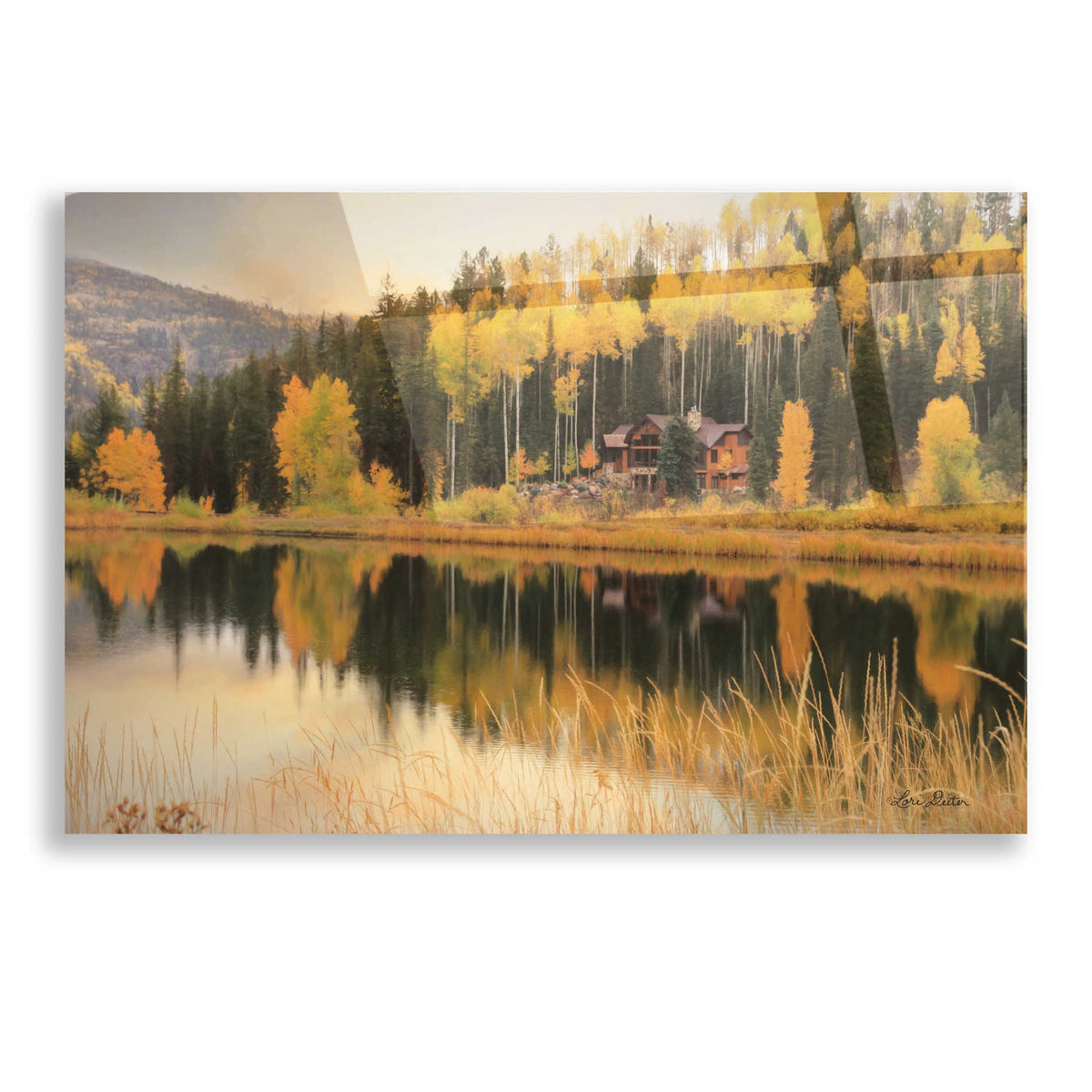 Epic Art 'Durango Reflections' by Lori Deiter, Acrylic Glass Wall Art