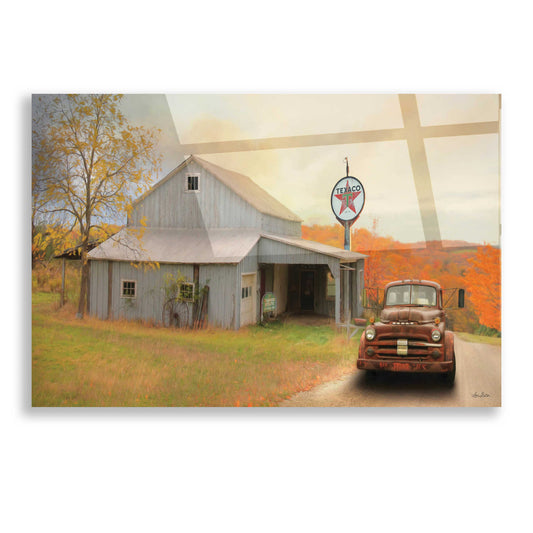 Epic Art 'The Old Station' by Lori Deiter, Acrylic Glass Wall Art