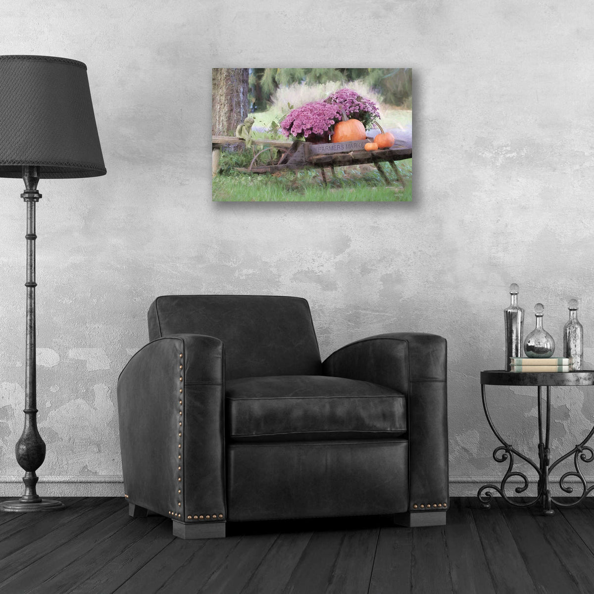 Epic Art 'Fall Display' by Lori Deiter, Acrylic Glass Wall Art,24x16