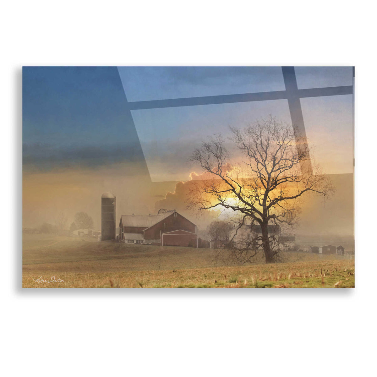 Epic Art 'Stormy Weather' by Lori Deiter, Acrylic Glass Wall Art
