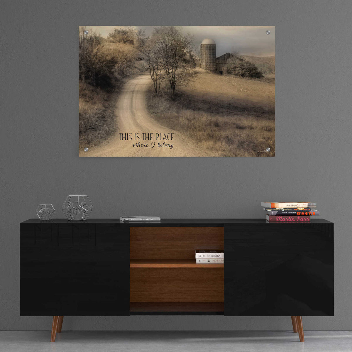 Epic Art 'Place Where I Belong' by Lori Deiter, Acrylic Glass Wall Art,36x24