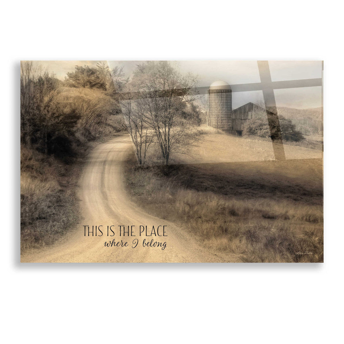 Epic Art 'Place Where I Belong' by Lori Deiter, Acrylic Glass Wall Art