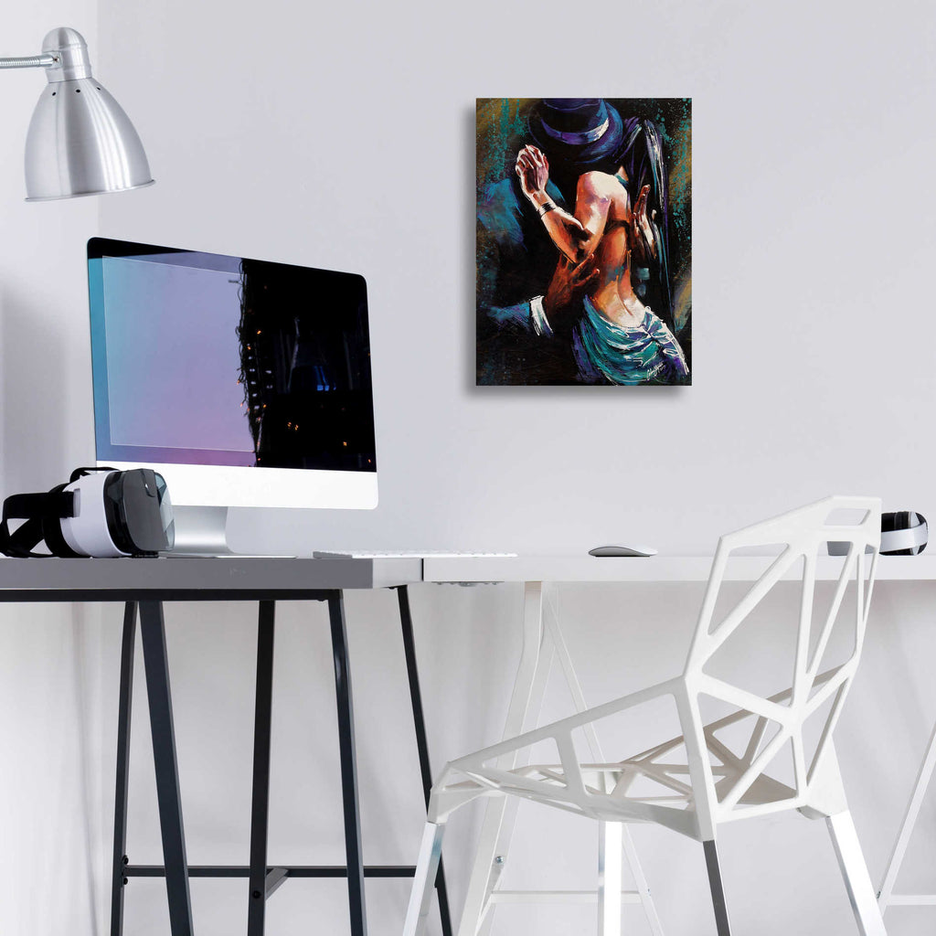 Epic Art 'Nidia' by Colin John Staples, Acrylic Glass Wall Art,12x16