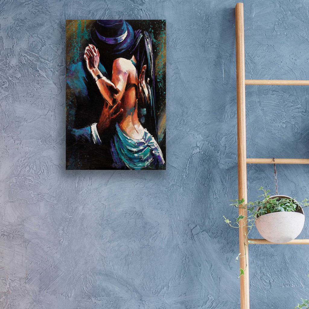 Epic Art 'Nidia' by Colin John Staples, Acrylic Glass Wall Art,16x24