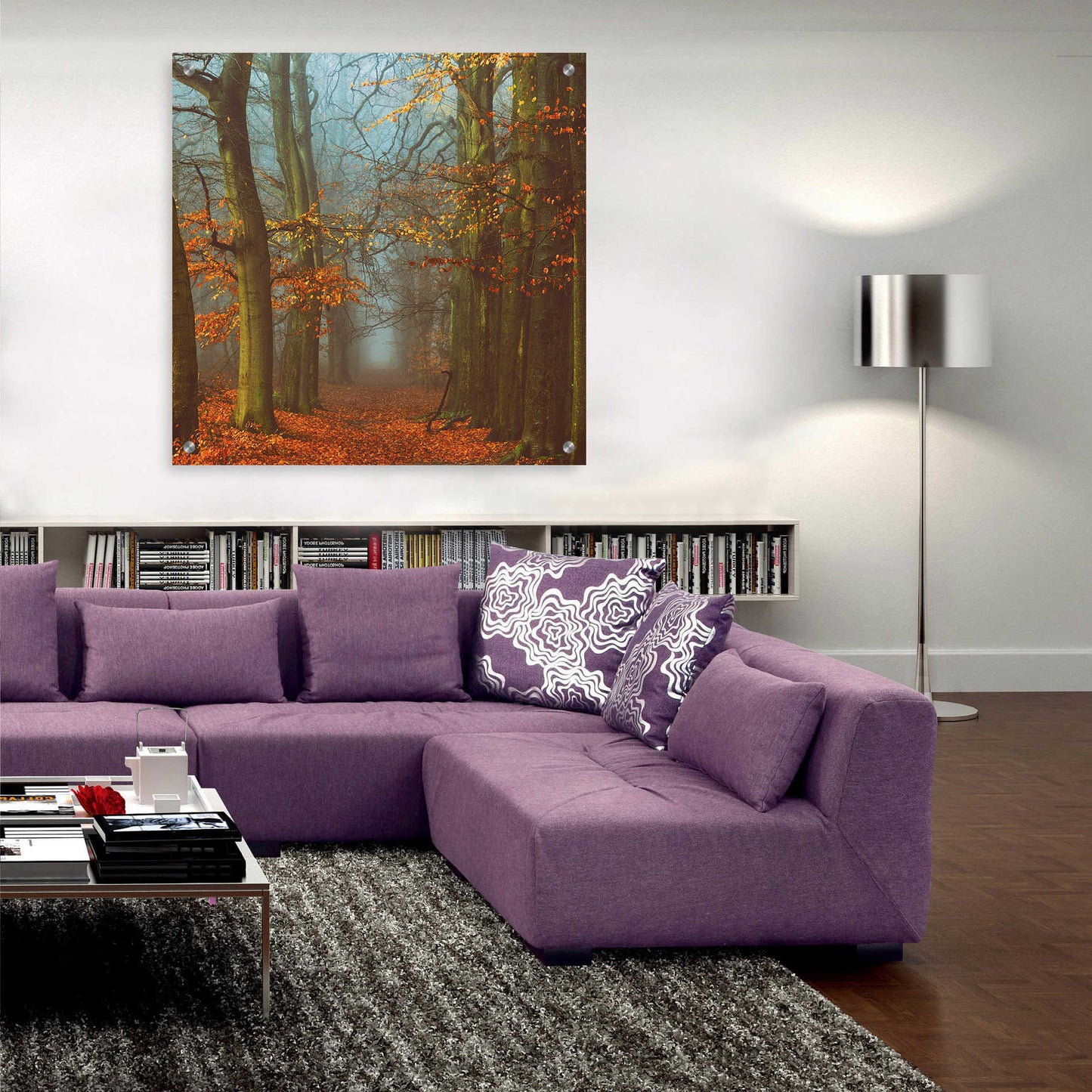 Epic Art 'Path of The Mystics' by Lars Van de Goor, Acrylic Glass Wall Art,36x36