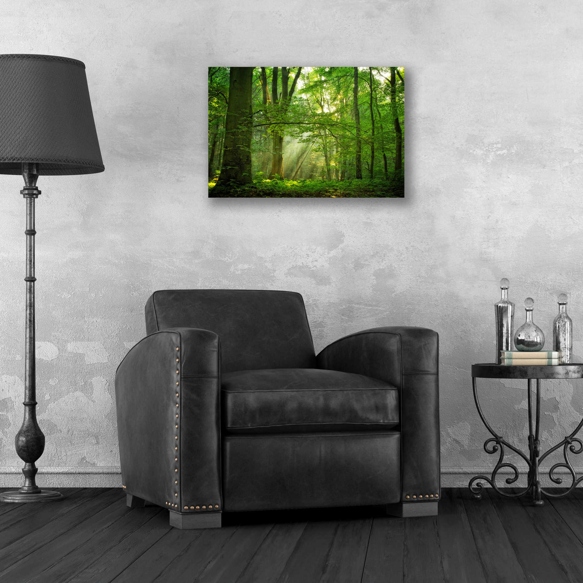 Epic Art 'Breathe' by Lars Van de Goor, Acrylic Glass Wall Art,24x16