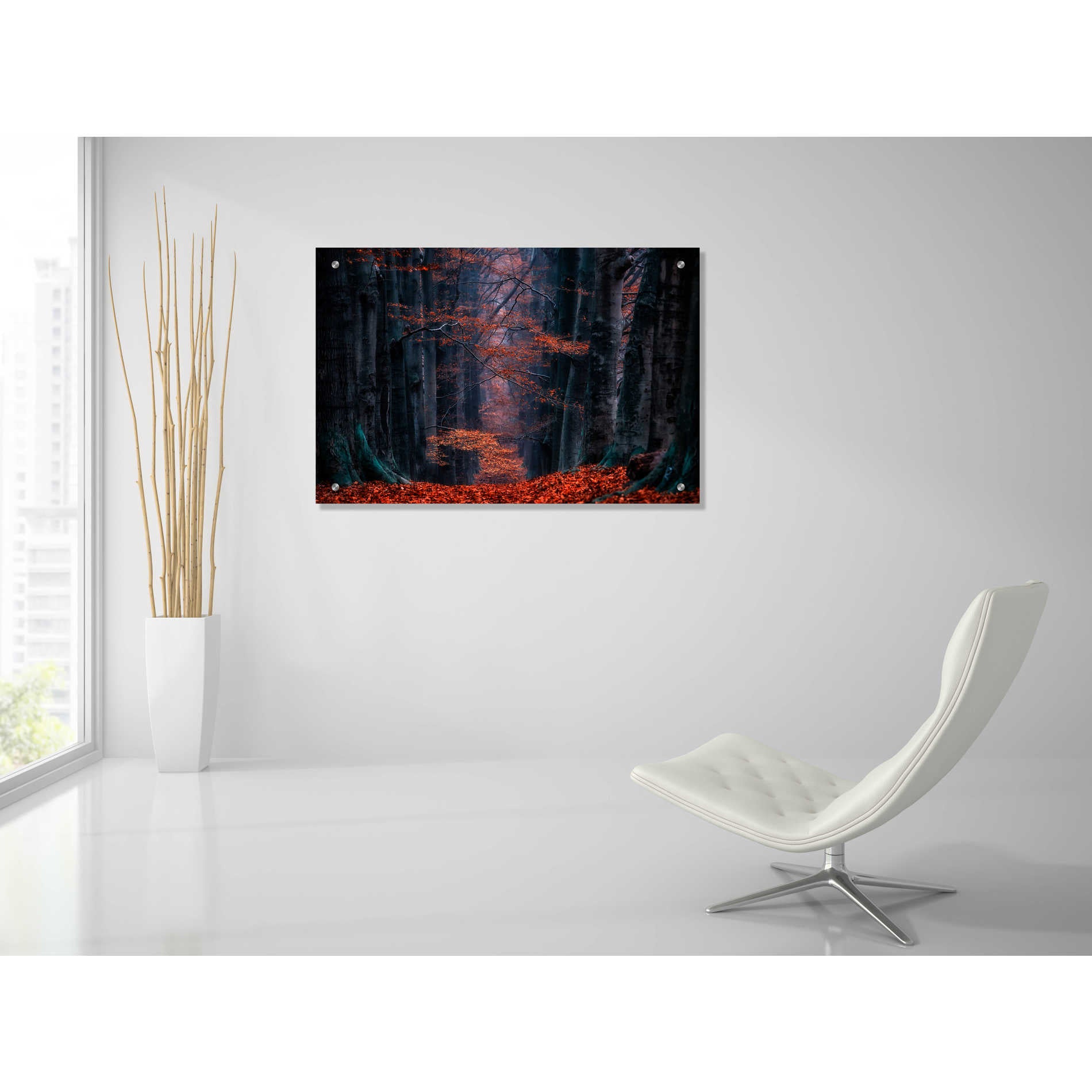 Epic Art 'Synapse' by Lars Van de Goor, Acrylic Glass Wall Art,36x24