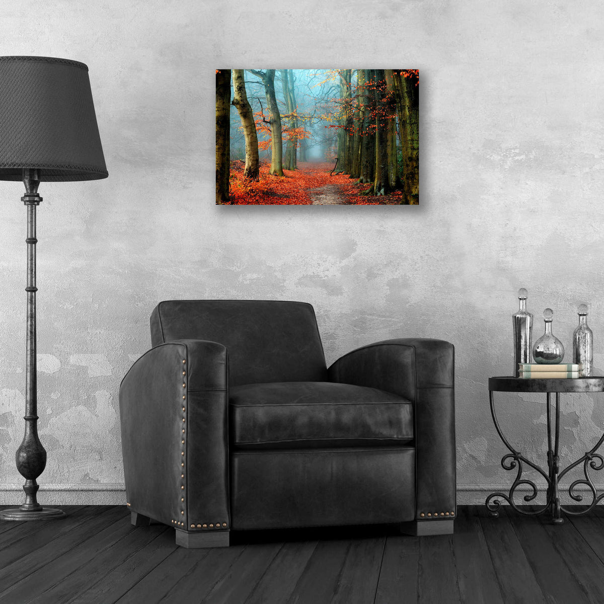 Epic Art 'Bussum in Fall' by Lars Van de Goor, Acrylic Glass Wall Art,24x16