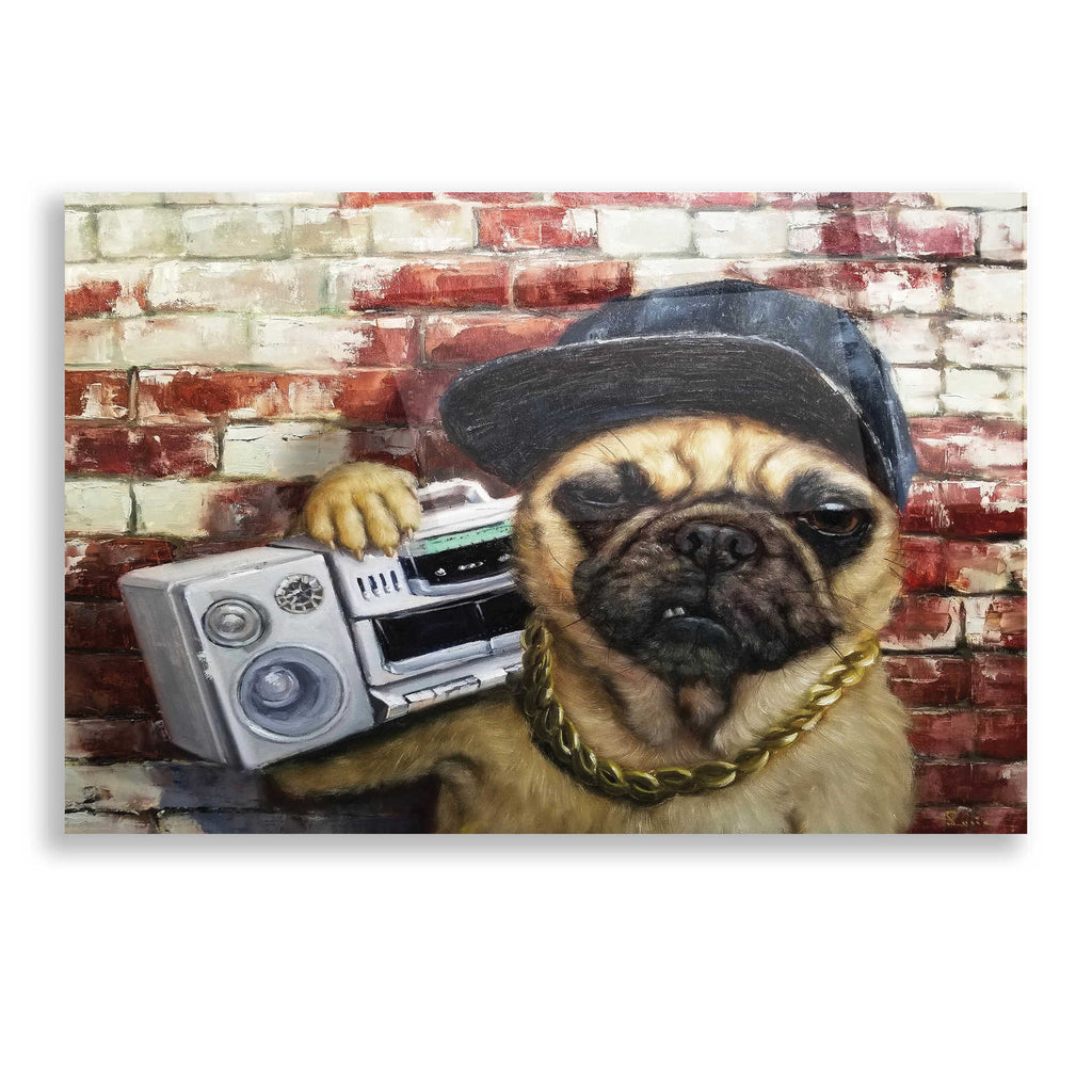 Epic Art 'Who Let The Dogs Out' by Lucia Heffernan, Acrylic Glass Wall Art