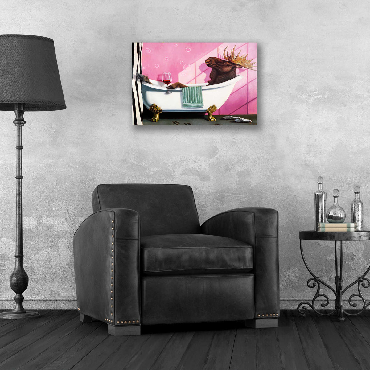 Epic Art 'Retirement' by Lucia Heffernan, Acrylic Glass Wall Art,24x16
