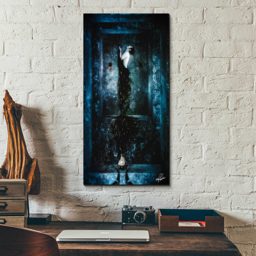 Epic Art 'Drink Me' by Mario Sanchez Nevado, Acrylic Glass Wall Art,12x24