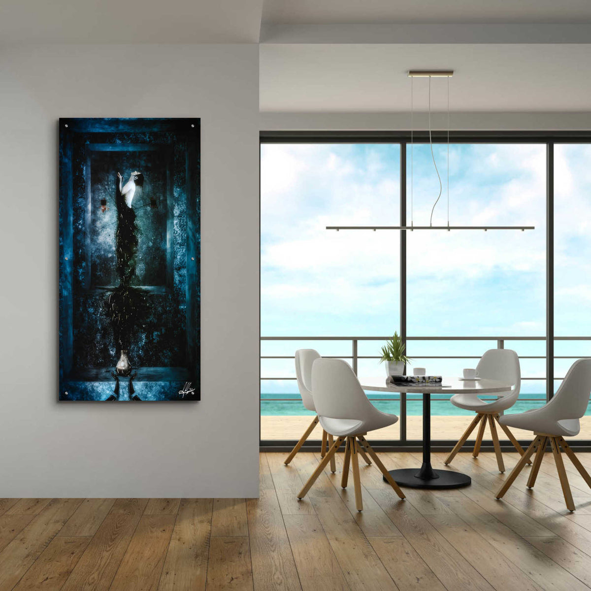Epic Art 'Drink Me' by Mario Sanchez Nevado, Acrylic Glass Wall Art,24x48