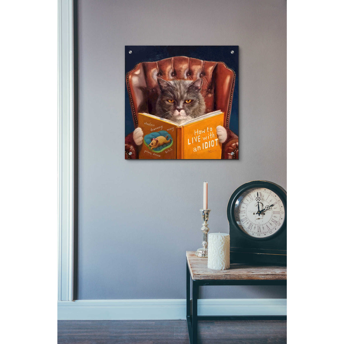 Epic Art 'Home Improvement' by Lucia Heffernan, Acrylic Glass Wall Art,24x24