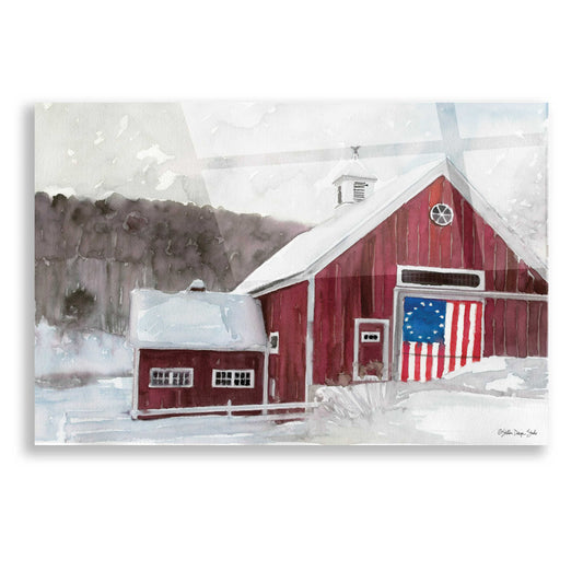 Epic Art 'American Barn' by Stellar Design Studio, Acrylic Glass Wall Art