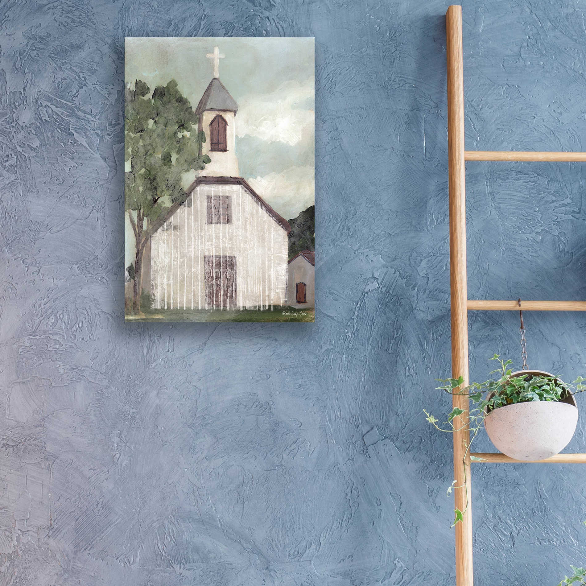 Epic Art 'Church 2' by Stellar Design Studio, Acrylic Glass Wall Art,16x24