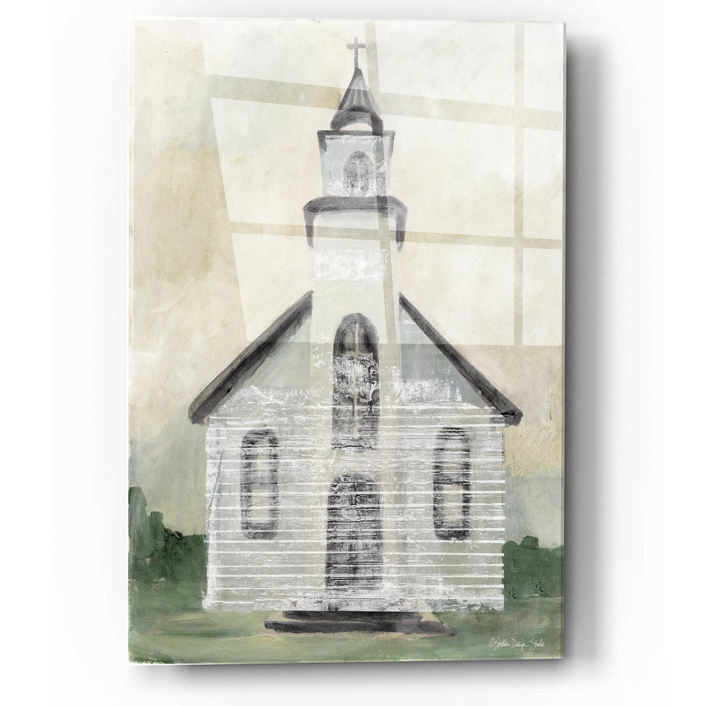 Epic Art 'Church 4' by Stellar Design Studio, Acrylic Glass Wall Art,12x16