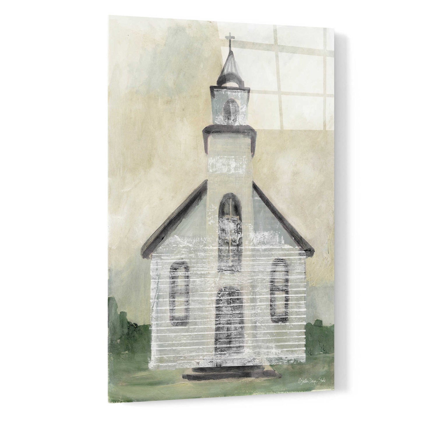 Epic Art 'Church 4' by Stellar Design Studio, Acrylic Glass Wall Art,16x24