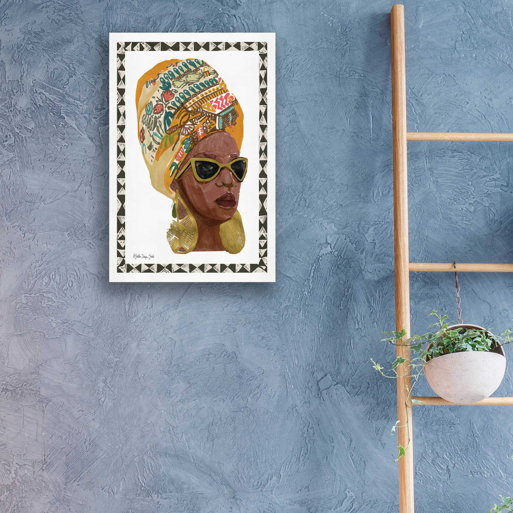 Epic Art 'Side Portrait 1' by Stellar Design Studio, Acrylic Glass Wall Art,16x24