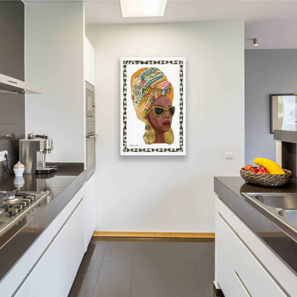 Epic Art 'Side Portrait 1' by Stellar Design Studio, Acrylic Glass Wall Art,24x36