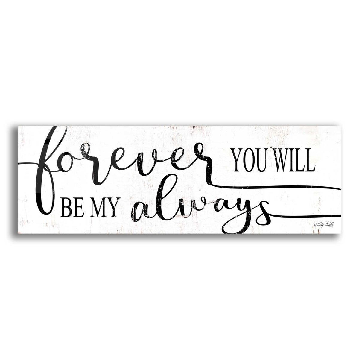 Epic Art 'You Will Be' by Cindy Jacobs, Acrylic Glass Wall Art