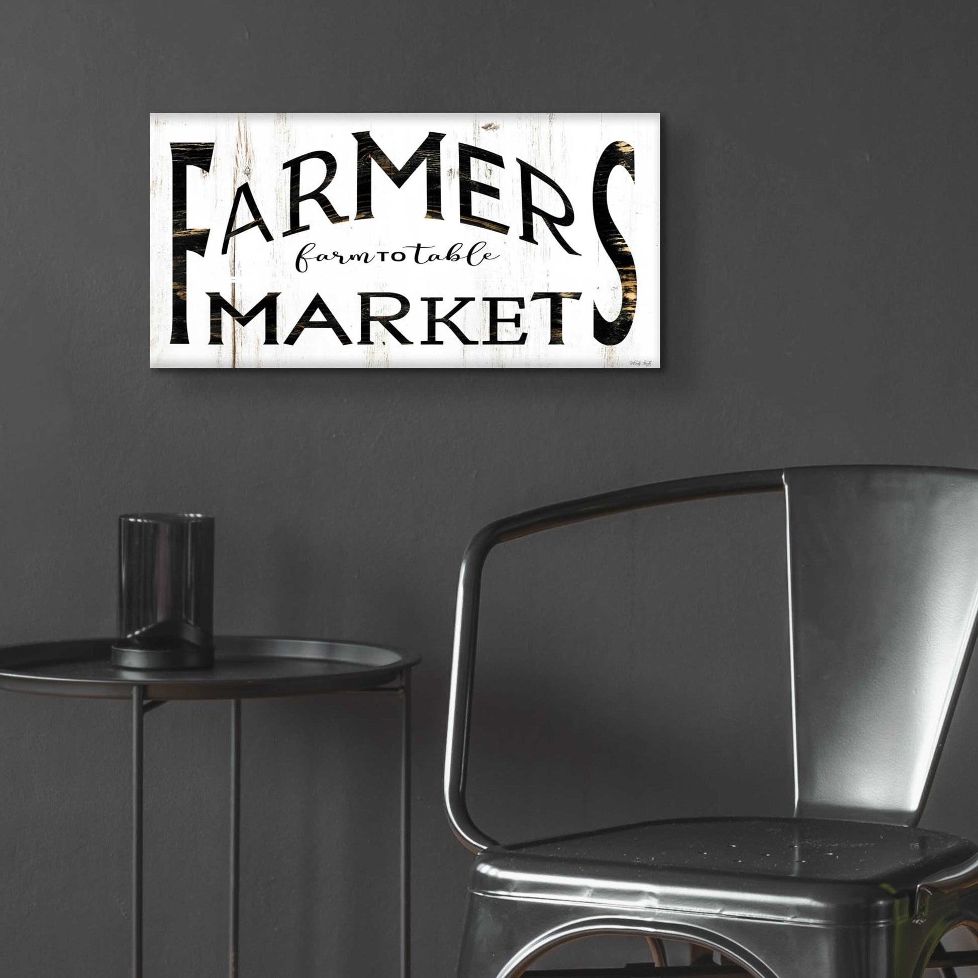 Epic Art 'Farmer's Market I' by Cindy Jacobs, Acrylic Glass Wall Art,24x12