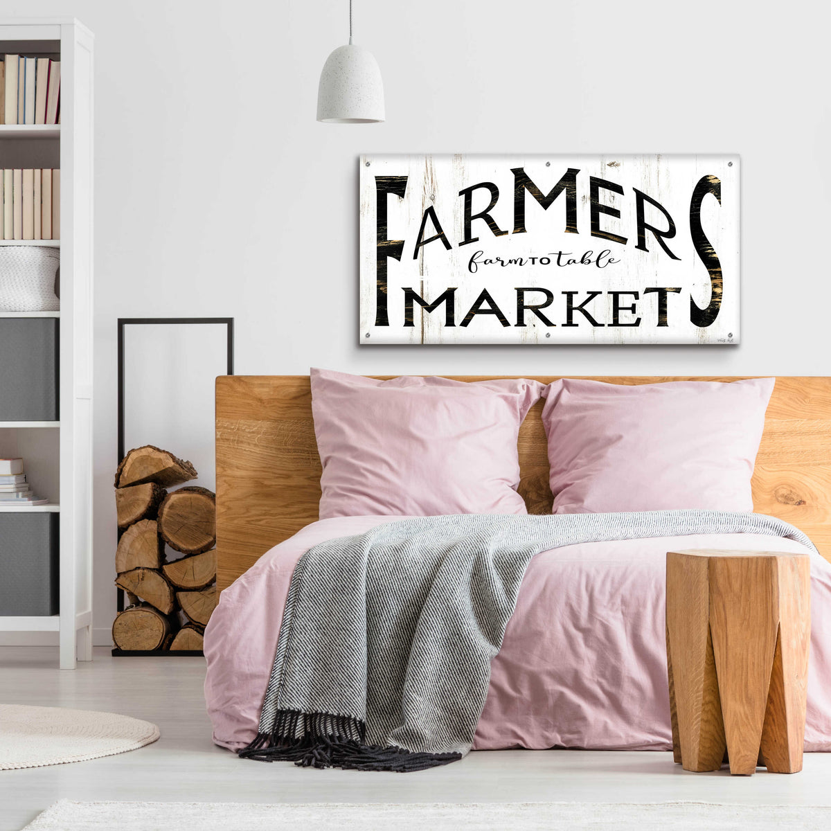 Epic Art 'Farmer's Market I' by Cindy Jacobs, Acrylic Glass Wall Art,48x24