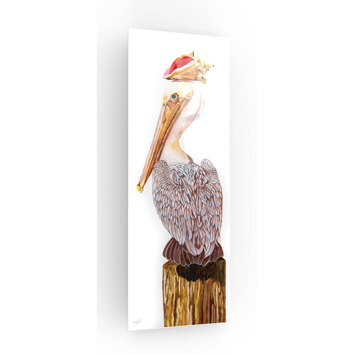 Epic Art 'Balance' by Diane Fifer, Acrylic Glass Wall Art,12x36