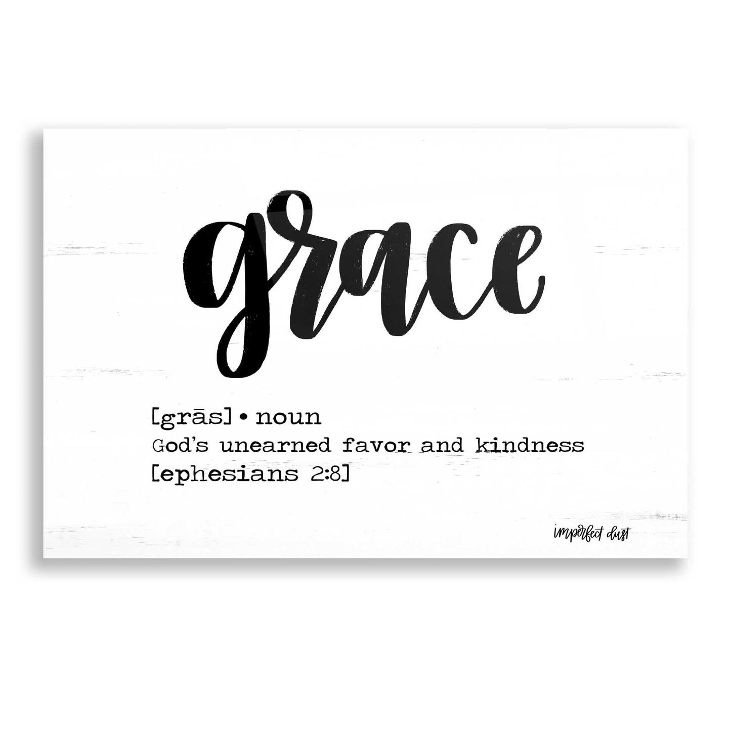 Epic Art 'Grace' by Imperfect Dust, Acrylic Glass Wall Art,16x12