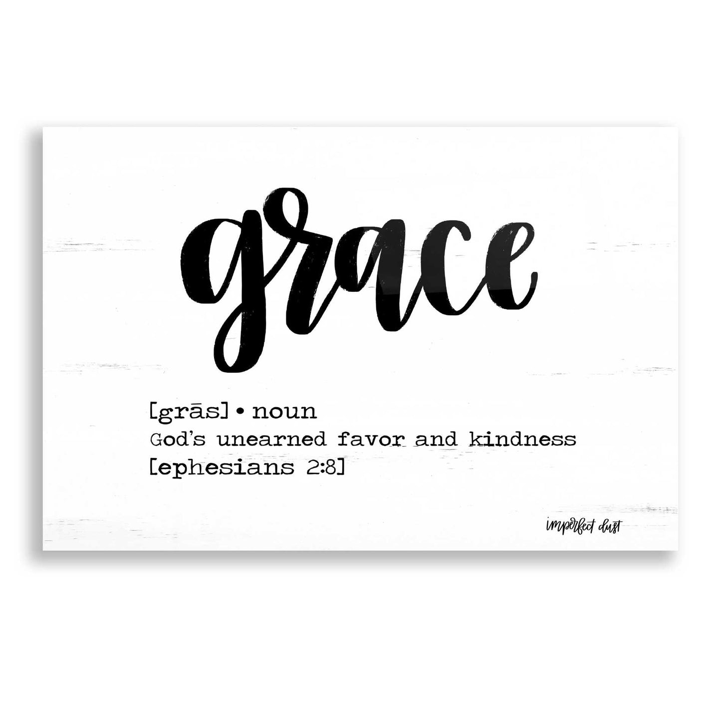 Epic Art 'Grace' by Imperfect Dust, Acrylic Glass Wall Art,24x16