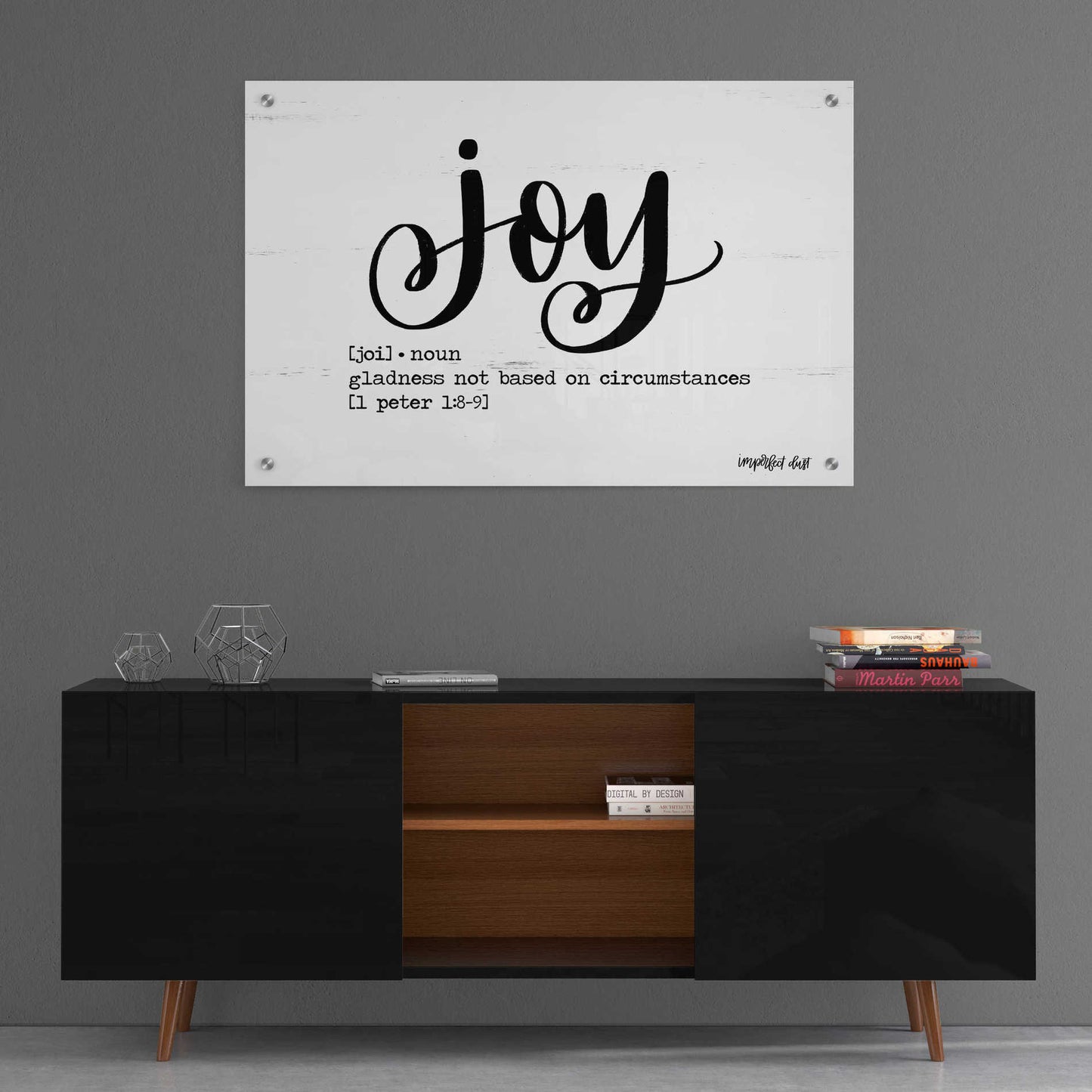 Epic Art 'Joy' by Imperfect Dust, Acrylic Glass Wall Art,36x24